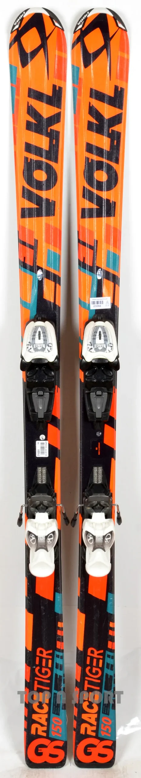 Völkl RACETIGER MOTION GS Jr orange / green - skis d'occasion Junior – Image 3