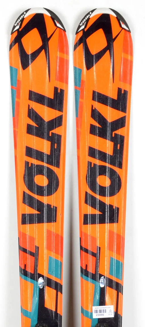 Völkl RACETIGER MOTION GS Jr orange / green - skis d'occasion Junior