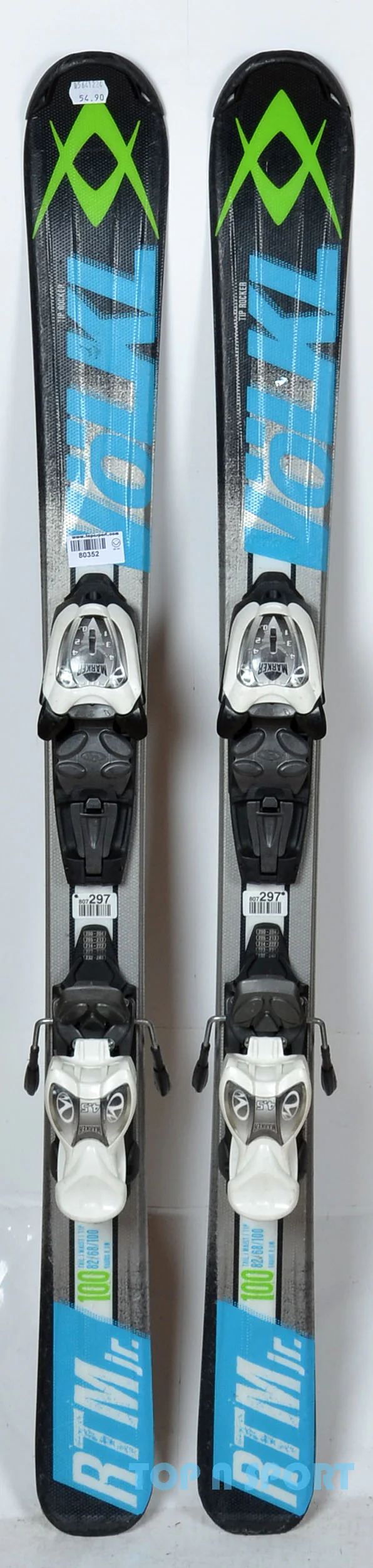 Völkl RTM JR Black - skis d'occasion Junior – Image 8