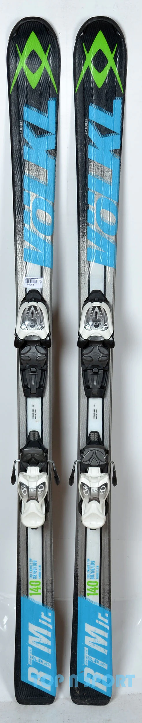 Völkl RTM JR Black - skis d'occasion Junior – Image 4