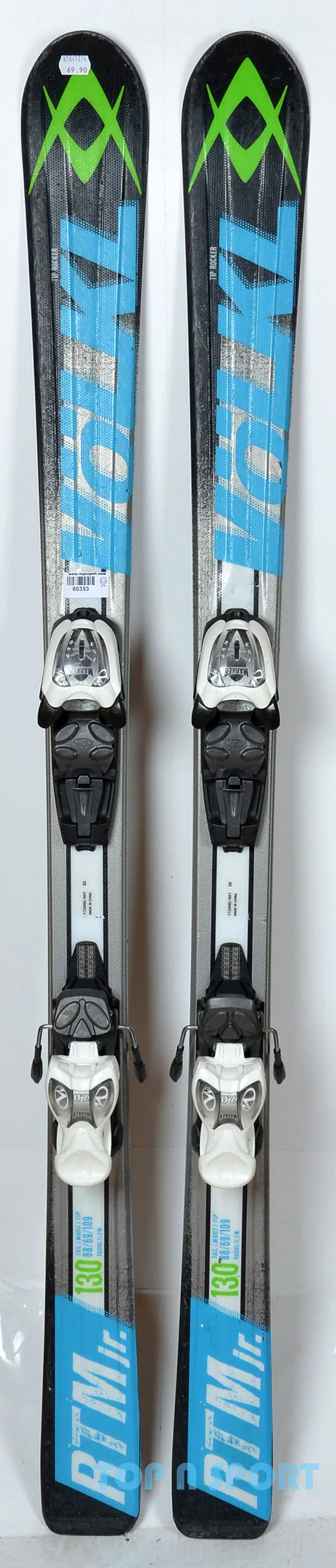 Völkl RTM JR Black - skis d'occasion Junior – Image 6